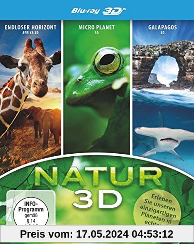 Natur 3D - Box [3D Blu-ray] von unbekannt