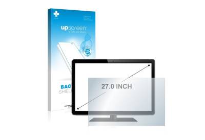 upscreen Schutzfolie für 68.6 cm (27 Zoll) [582 x 364 mm], Displayschutzfolie, Folie Premium klar antibakteriell von upscreen