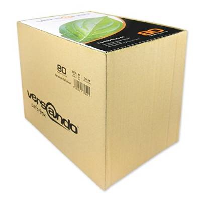 versando 2.500 Blatt Kopierpapier A4 HighWhite 80 Drucker-/Universalpapier 5x 500 Blatt PremiumWeiß CIE161 in Saferbox PEFC zertifiziert von versando