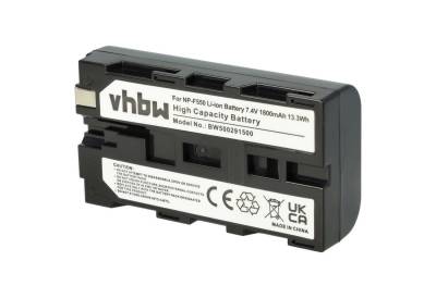 vhbw passend für Sony CCD-TRV99, DCR-TR7, DCR-TR7000, DCR-TRV103, Kamera-Akku 1800 mAh von vhbw
