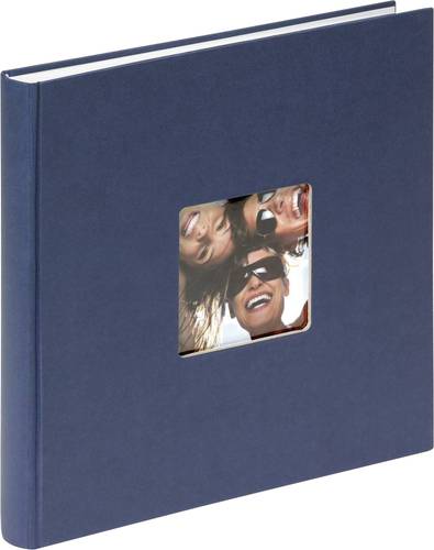 walther+ design FA-205-L Fotoalbum (B x H) 26cm x 25cm Blau 40 Seiten von walther+ design