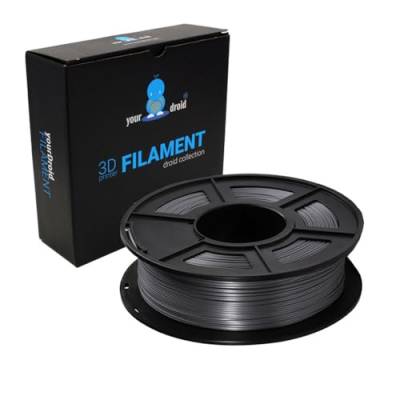 yourDroid BioSilk PLA PLUS Filament Schwarz 1.75mm 1kg von your droid