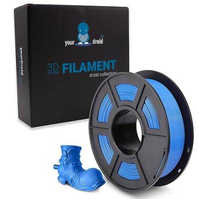 yourDroid PLA Filament Blau-Grau 1.75mm 1kg von your droid