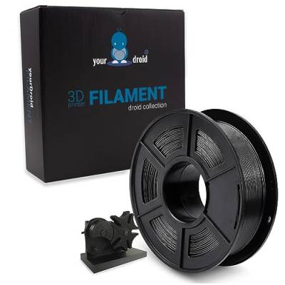 yourDroid PLA Filament Carbon 1.75mm 1kg von your droid
