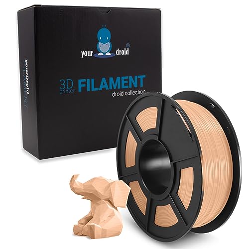 yourDroid PLA PLUS Filament Beige 1.75mm 1kg von your droid