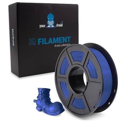 yourDroid PLA PLUS Filament Blau-Grau1.75mm 1kg von your droid