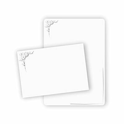 Briefpapier Magnolie I DIN A5 I 20 Briefbögen von zartbesaitet.com Schöne Produkte aus Papier