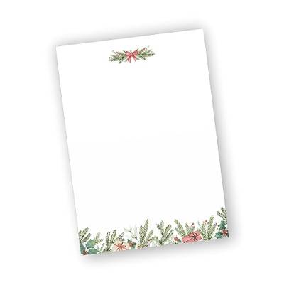 Briefpapier Winter DIN A4 (100, Weihnachtsgruß) von zartbesaitet.com Schöne Produkte aus Papier