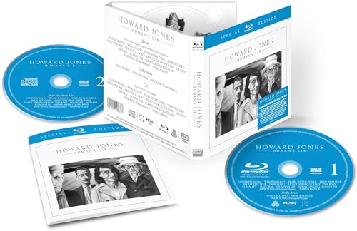 Howard Jones, Neues Album 2024, Human's Lib, Special Edition Hi-Res Blu-ray + CD Digipak, 2CD mit 29 Songs von .
