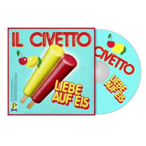 Il Civetto, Neues Album 2024, Liebe auf Eis, CD Digipackmit 12 Tracks + inkl. Booklet mit Songtexten von .