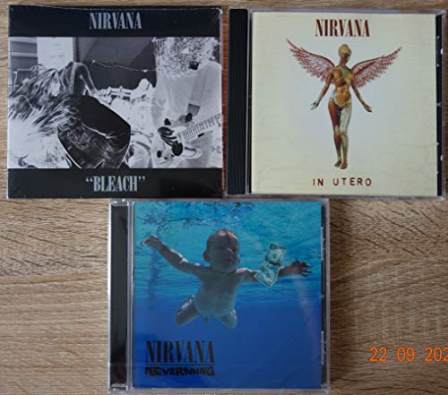 Nirvana 3 CD Album Bundling Nevermind , Bleach , in utero von .