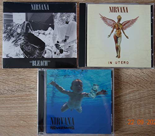 Nirvana 3 CD Album Bundling Nevermind , Bleach , in utero von .
