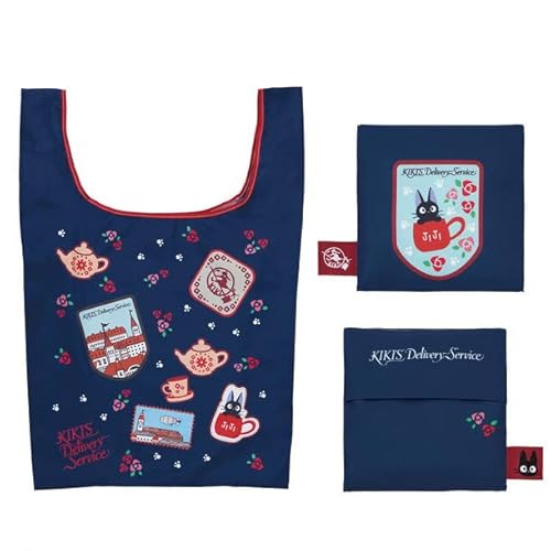 丸眞 Marushin 1165044200 Ghibli Kiki's Delivery Service, Jiji Souvenir Eco Bag von マルシン(Marushin)