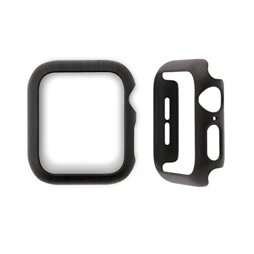 VOWOOD Hartschalen-Schutzhülle für Apple Watch, 44 mm, Ebenholzmuster von ボーウッド(Vowood)