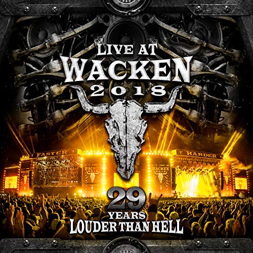 Live at Wacken 2018:29 Years Louder Than Hell [4 DVDs] von (Warner)