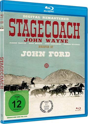 JOHN WAYNE: Stagecoach (Remastered Edition) [Blu-ray] von /