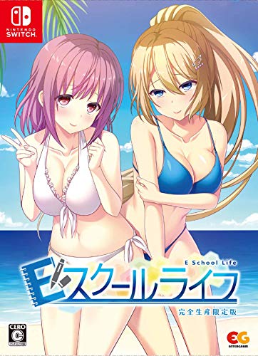 Eスクールライフ　完全生産限定版 - Switch (【特典】描き下ろしB2タペストリー、花園瑛美SDアクリルキーホルダー、複製イラスト色紙、主題歌CD 同梱) von エンターグラム