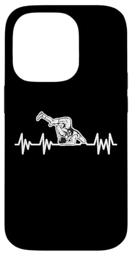 ECG Wrestling Wrestling Wrestling Wrestler T-Shirt Hülle für iPhone 14 Pro von 武道 アクセサリー 贈り物