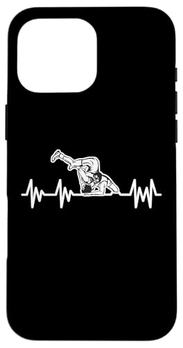 ECG Wrestling Wrestling Wrestling Wrestler T-Shirt Hülle für iPhone 16 Pro Max ECG Wrestling Wrestling Wrestling Wrestler T-Shirt Hülle für iPhone 16 Pro Max von 武道 アクセサリー 贈り物