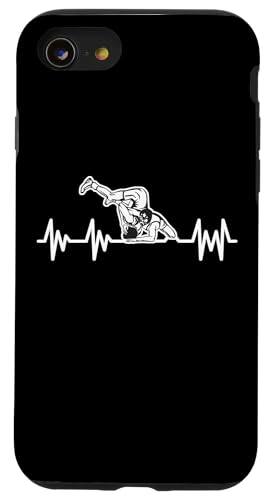 ECG Wrestling Wrestling Wrestling Wrestler T-Shirt Hülle für iPhone SE (2020) / 7 / 8 von 武道 アクセサリー 贈り物