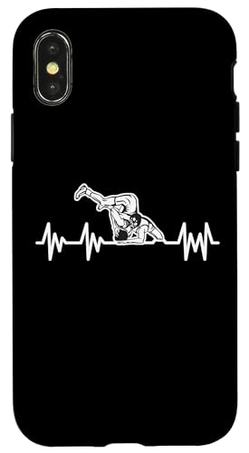 ECG Wrestling Wrestling Wrestling Wrestler T-Shirt Hülle für iPhone X/XS ECG Wrestling Wrestling Wrestling Wrestler T-Shirt Hülle für iPhone X/XS von 武道 アクセサリー 贈り物