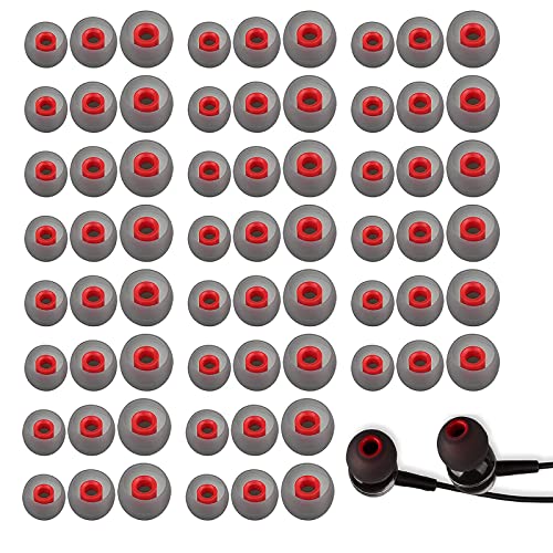 Ersatz Ohrhörer 60 Stücke Silikon Ohrstöpsel Set Kopfhörer Aufsätze Kopfhörer Aufsätze In-Ear Ersatz Silikon Ohrstöpsel Silikon Ohrstöpsel Spitze Ohrhörer Für In Ear Kopfhörer 3 Größen S/M/L von 通用