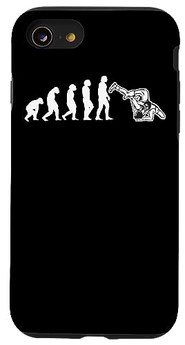 Evolution Wrestling Wrestling Wrestling Wrestler T-Shirt Hülle für iPhone SE (2020) / 7 / 8 von 武道 アクセサリー 贈り物