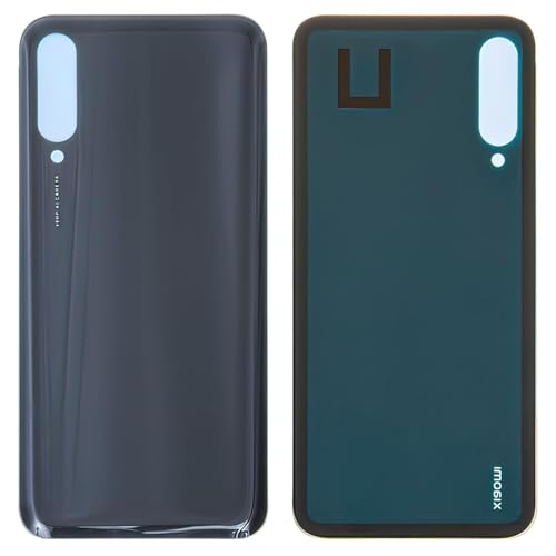 通用 Gehäuse Backcover Akkudeckel Ersatz Reparatur Teile Kompatibel mit Xiaomi Mi A3 (Schwarz, M1906F9SH, M1906F9SI) von 通用