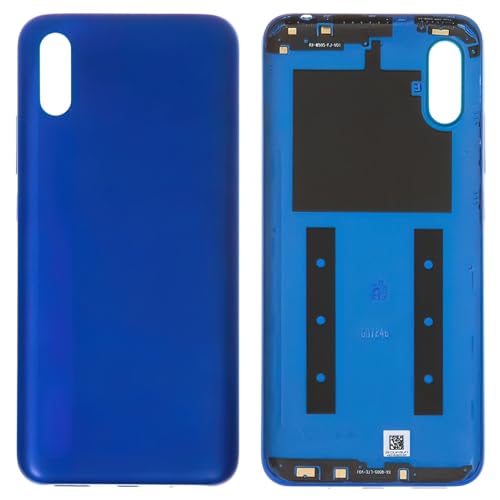 通用 Gehäuse Backcover Akkudeckel Ersatz Reparaturteile kompatibel mit Xiaomi Redmi 9A (dunkelblau, mit Seitentaste, M2006C3LG, M2006C3LI, M2006C3LC) von 通用