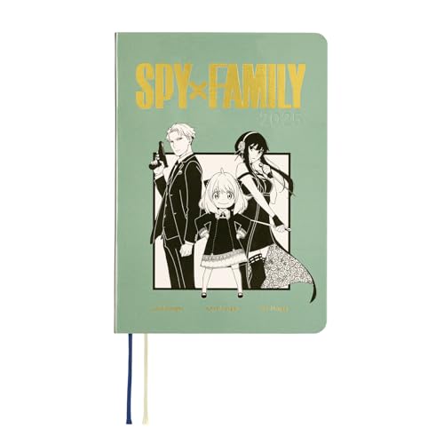 ほぼ日 Hobonichi Techo 2025 HON [Englisch/A6 Size/Januar Start/Planer] SPY x FAMILY: Forger Family von ほぼ日
