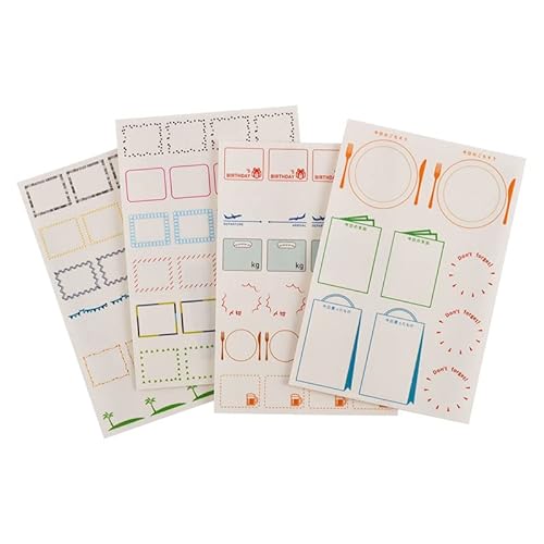 Hobonichi Techo Accessories Hobonichi Frame Stickers von ほぼ日