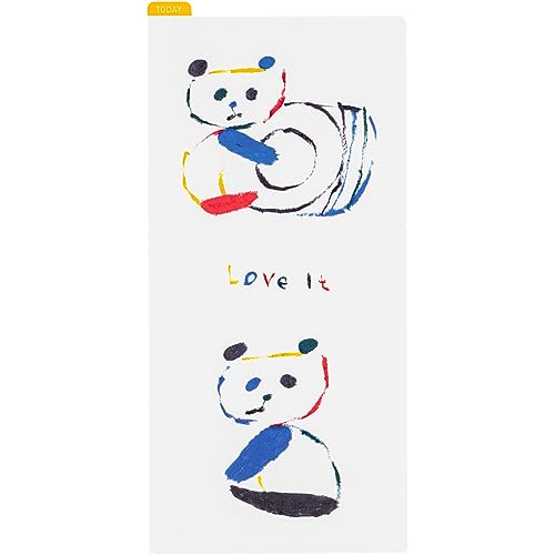 Hobonichi Techo Accessories Jin Kitamura: Hobonichi Pencil Board for Weeks (Love it (Panda)) von ほぼ日