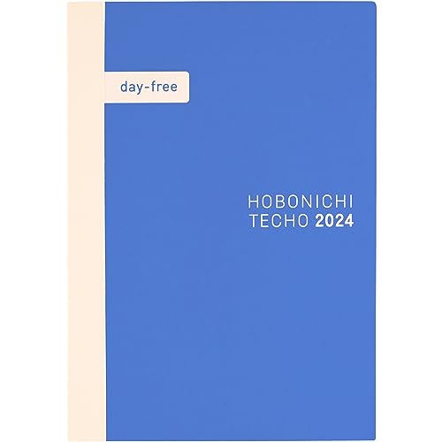 Hobonichi Techo Day-Free Book [Japanese/A5/January 2024 Start/Monday Start/Graph Paper Notebook] von ほぼ日