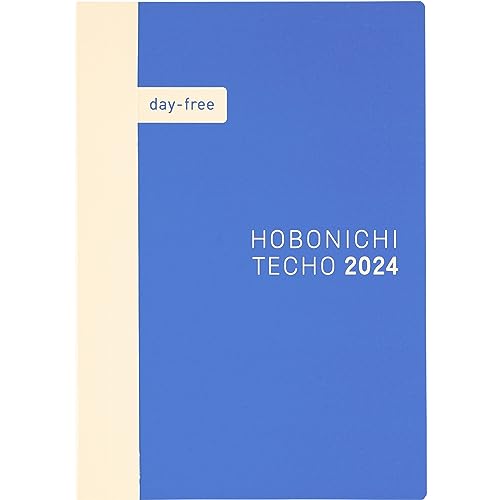 Hobonichi Techo Day-Free Book [Japanese/A6/January 2024 Start/Monday Start/Graph Paper Notebook] von ほぼ日