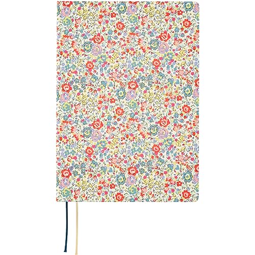 ほぼ日 Hobonichi Techo HON A5 [Englisch/A5 Größe/Januar 2024 Start] Liberty Fabrics: Emma und Georgina von ほぼ日