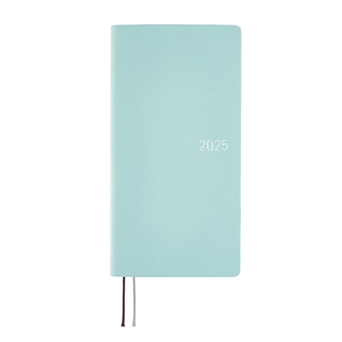 Hobonichi Techo 2025 Weeks [Englisch/Hoch und Schlank/Januar Start/Planer] Smooth: Vanillesoda von ほぼ日