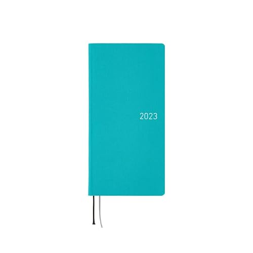 Hobonichi Techo Weeks [English/Wallet-Size/January 2023 Start] Colors: Lagoon von ほぼ日