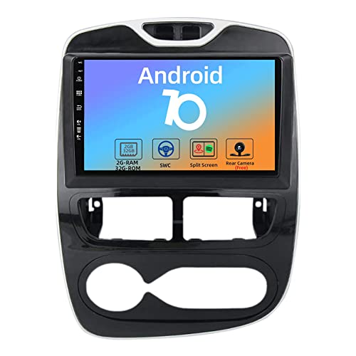 JOYX Android 10 Autoradio Passt für Renault CLIO (2013-2016) - Rückfahrkamera KOSTENLOS - (2G+32G) - 10.1 Zoll 2.5D - 2 Din - Unterstützen DAB Lenkradsteuerung 4G WiFi Bluetooth Carplay Android Auto von 通用
