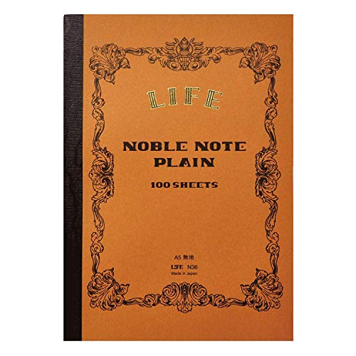 ライフ Life Notizbuch Noble Notizbuch blanko A5 N36 von ライフ