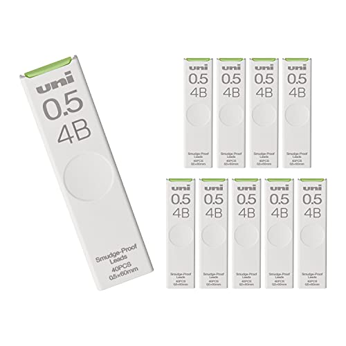Mitsubishi Pencil Lead Refills for Mechanical Pencil • 0.5 mm • 4B • Box of 10 Mitsubishi Pencil Lead Refills for Mechanical Pencil • 0.5 mm • 4B • Box of 10 von 三菱鉛筆