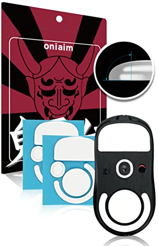 OniAim Speed-Type Gaming-Maus-Skates für Logitech G Pro X, superleicht, abgerundete Kanten, Mausfüße für verbesserte Leistung (PTFE 100 %) von 鬼エイム