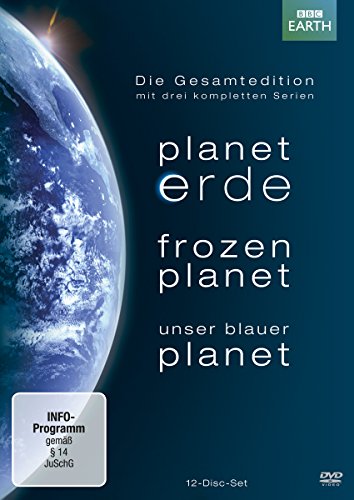 Planet Erde/Frozen Planet/Unser blauer Planet - Die Gesamtedition [12 DVDs] von Polyband