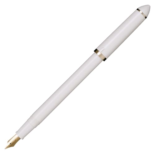セーラー万年筆 Sailor Fude DE Mannen Kalligraphie-Füllfederhalter mit Spezialspitze (40 Grad, Perlweiß 12-0150-010) von セーラー万年筆