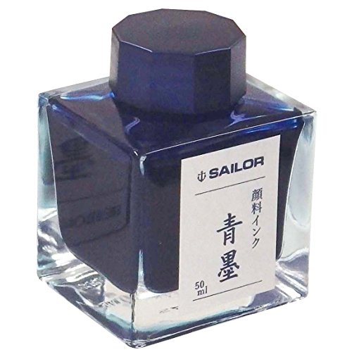 Sailor Seiboku Tintenmglas 50ml blauschwarz Pigmenttinte von セーラー万年筆