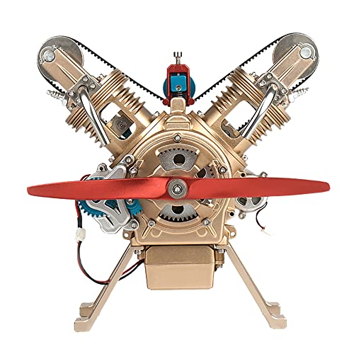 Teching Dubbele Cilinder Motor Model DM14 (DM14) von 土星工匠师
