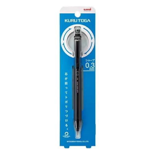 Uni Kuru Toga KS Mechanical Pencil | 0.3mm | Black [M3-KS] von 三菱鉛筆