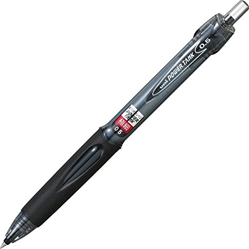 Uni Power Tank, Pressurized Refill Ballpoint Pen, 0.5mm, black body, black ink by Uni Uni Power Tank, Pressurized Refill Ballpoint Pen, 0.5mm, black body, black ink by Uni von 三菱鉛筆