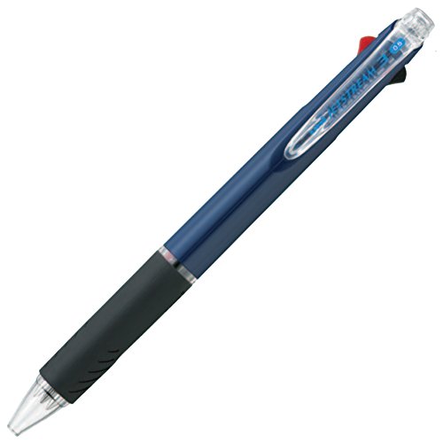 uni Kugelschreiber Jetstream 3 Farbe Schwarz navy von 三菱鉛筆