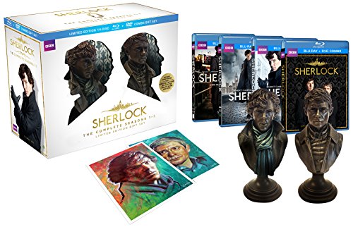 Sherlock Limited Edition Gift Set (The Complete Seasons 1-3 Blu-ray/DVD Combo) von Warner Home Video