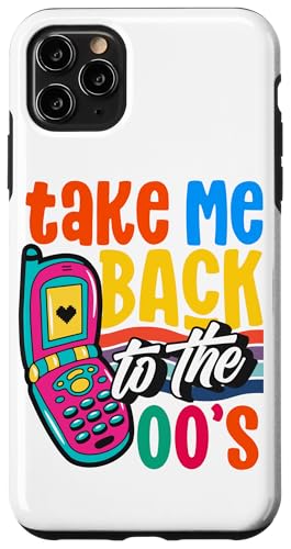 Bring mich zurück in die 2000er Jahre Vintage zweitausende Retro 00er Jahre Hülle für iPhone 11 Pro Max von 00s 2000's two-thousands